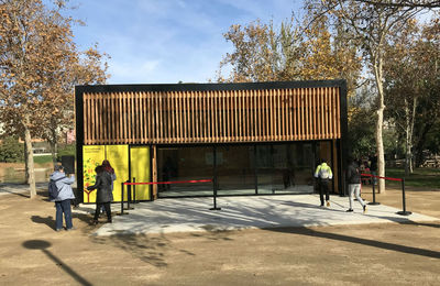 Aula ambiental Isabel Muñoz al parc de Can Zam