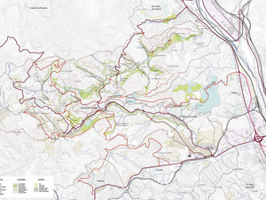 Criteris i objectius de estructura territorial als nuclis de Corbera i La Palma de Cervelló