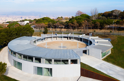 Perspectiva aèria de l'edifici