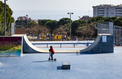 Millores a les instal·lacions esportives dels parcs