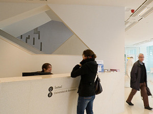 Recepció del centre cultural