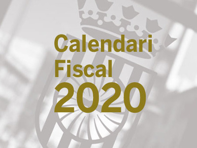 Nou calendari fiscal