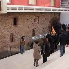 Torra durant la inauguració
