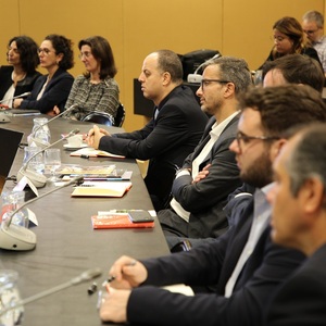 Reunió amb el cos consular