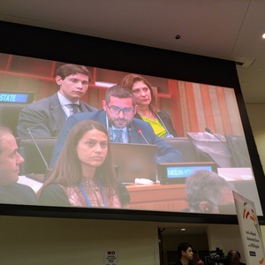 Intervenci&oacute; 5th meeting Partnership Platform Localising SDGs