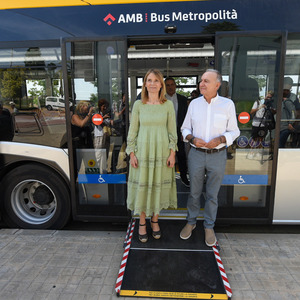 Antoni Poveda i Lluïsa Moret a la presentació