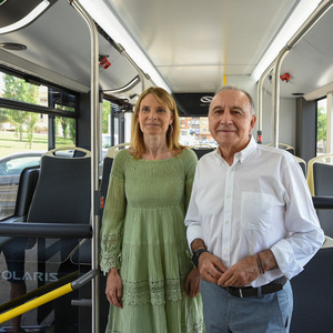 Antoni Poveda i Lluïsa Moret a la presentació