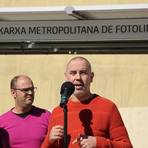 Eloi Badia durant la presentació