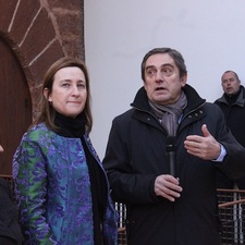 Torra durant la inauguració