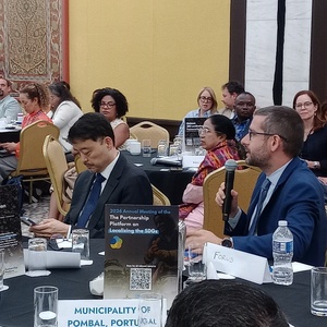 Intervenci&oacute; 5th meeting Partnership Platform Localising SDGs