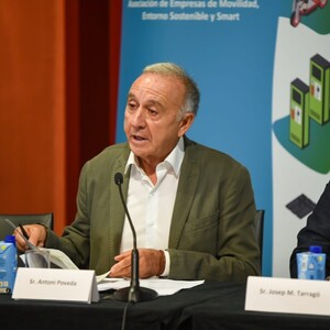 Antoni Poveda, vicepresident de Transport, Mobilitat i Sostenibilitat de l'AMB