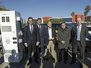 Presentació de l'electrolinera