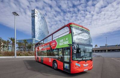 Bus turístic 100% elèctric