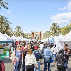 Imatge de l'esdeveniment a l'Arc de Triomf