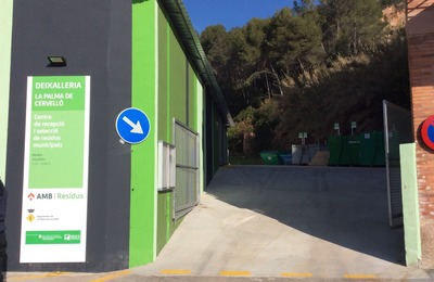 Deixalleria de la Palma de Cervelló Imatge de la deixalleria