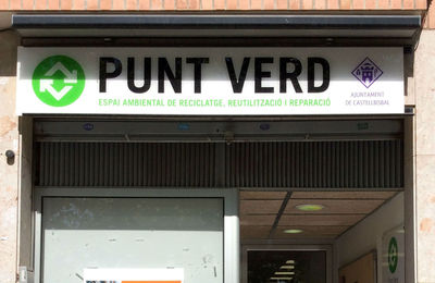 Punt verd Entrada del punt verd de Castellbisbal