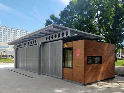 Punt verd barri Sants