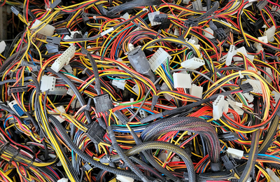 Residus en un abocador