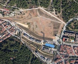 Bassa de laminació (imatge de Google Maps)