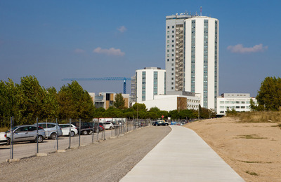 Accés fluvial de l'Hospitalet de Llobregat