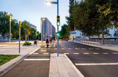 Bicicleta per carril bici