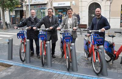 Estació AMBici a Sant Adrià del Besòs