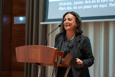 Intervenció d'Ester Pujol, directora de l'Àrea de Desenvolupament Social i Econòmic de l'AMB