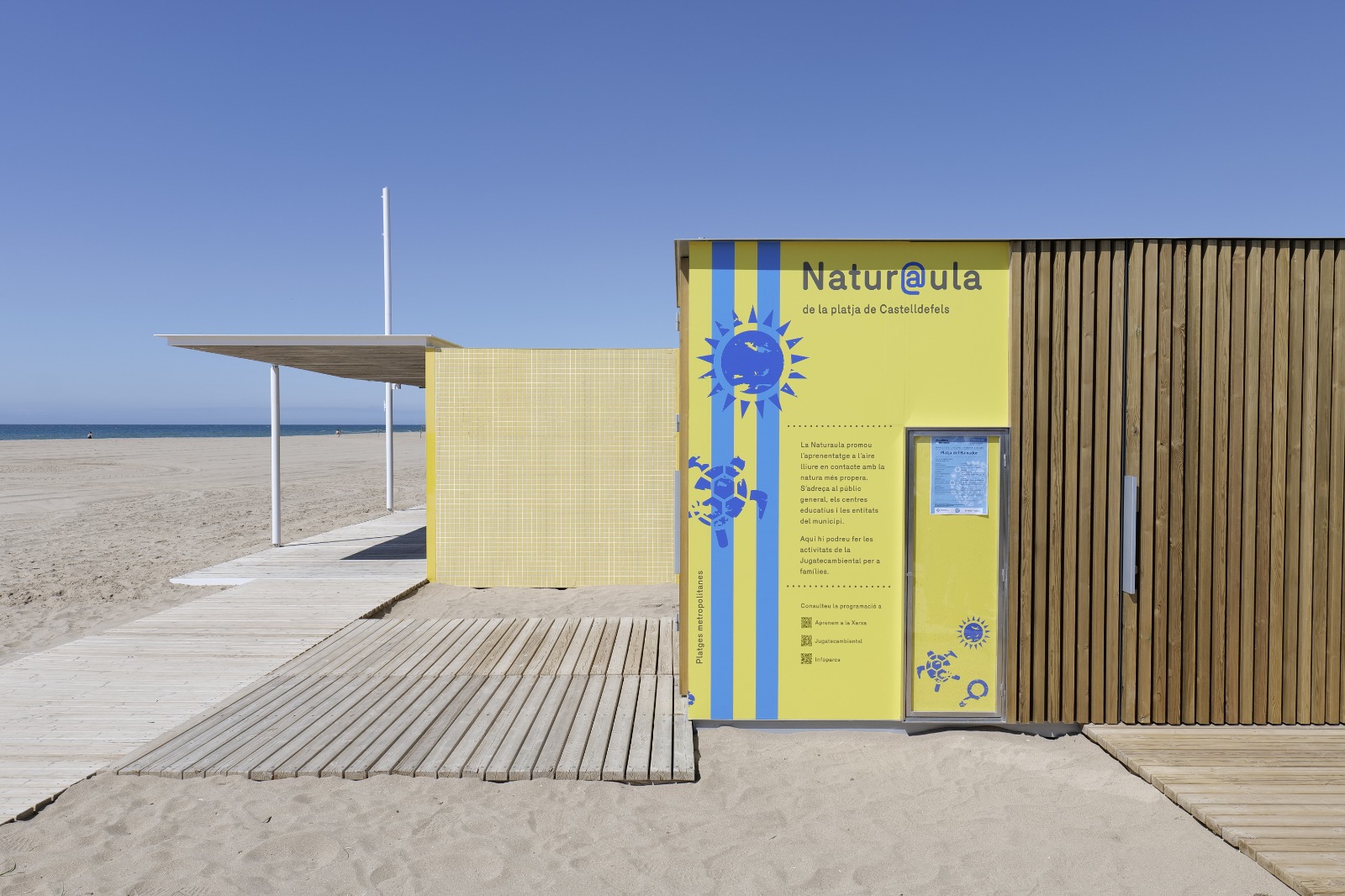 Aula Ambiental a la platja