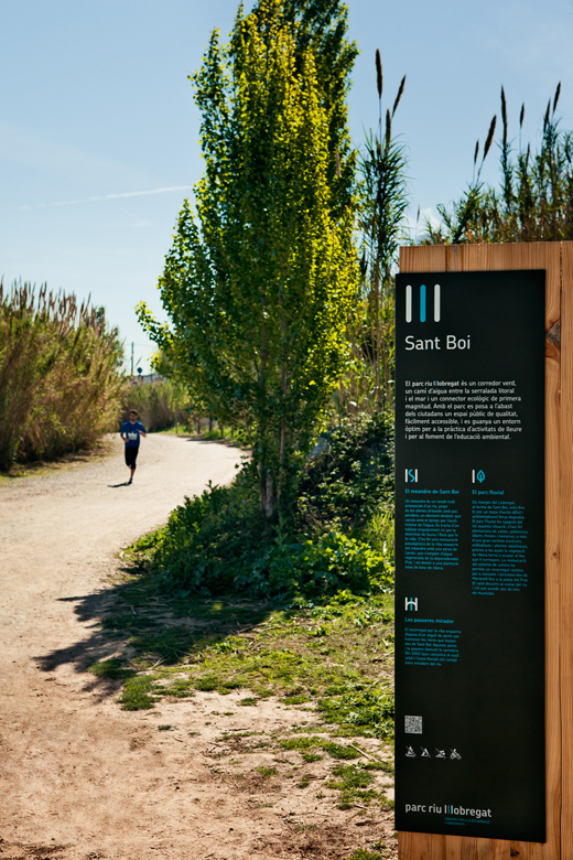 Senyalització Parc Riu Llobregat