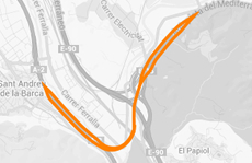 Imatge del viaducte sobre el Llobregat